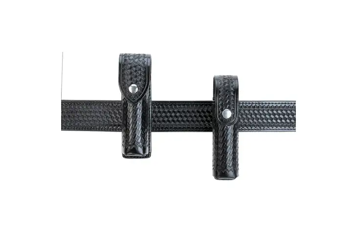 Aker Leather Mace Holder With Flap,slide On